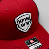 Gorras personalizadas con insignia de empresa y logotipo - Gorra de camionero de malla - Doble capa - Diseño con revestimiento en polvo