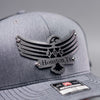 Gorras personalizadas con insignia de empresa y logotipo - Gorra de camionero de malla - Doble capa - Diseño con revestimiento en polvo